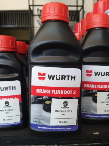 WURTH DOT 3 BRAKE OIL 500ML